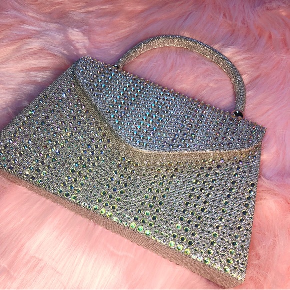 🤍💎Aurora Rhinestone Tote & Crossbody💎🤍 - Picture 7 of 10